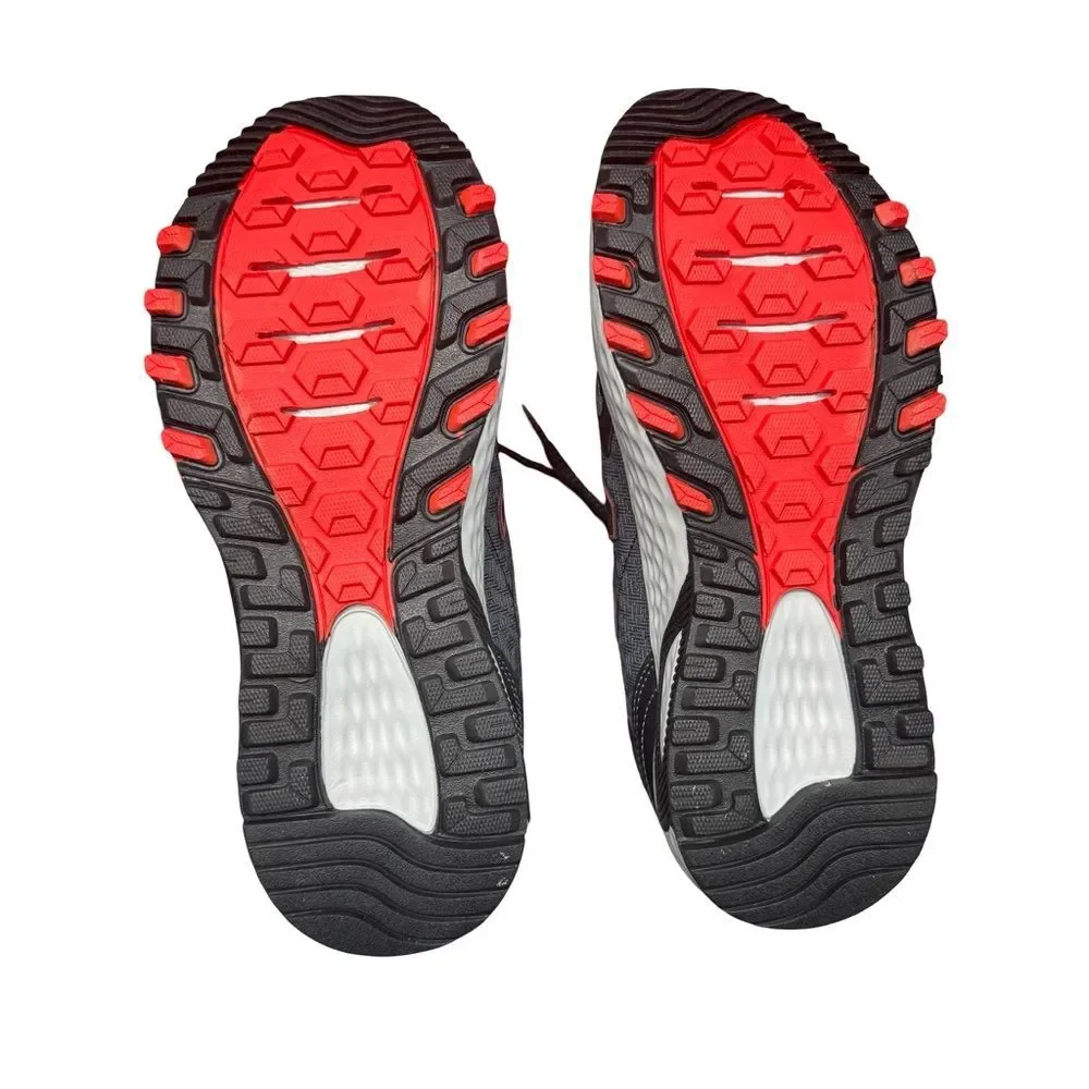 New Balance MT410LR7 Trail Running Shoes Men's 8.5 2E Wide Gray Red BNIB